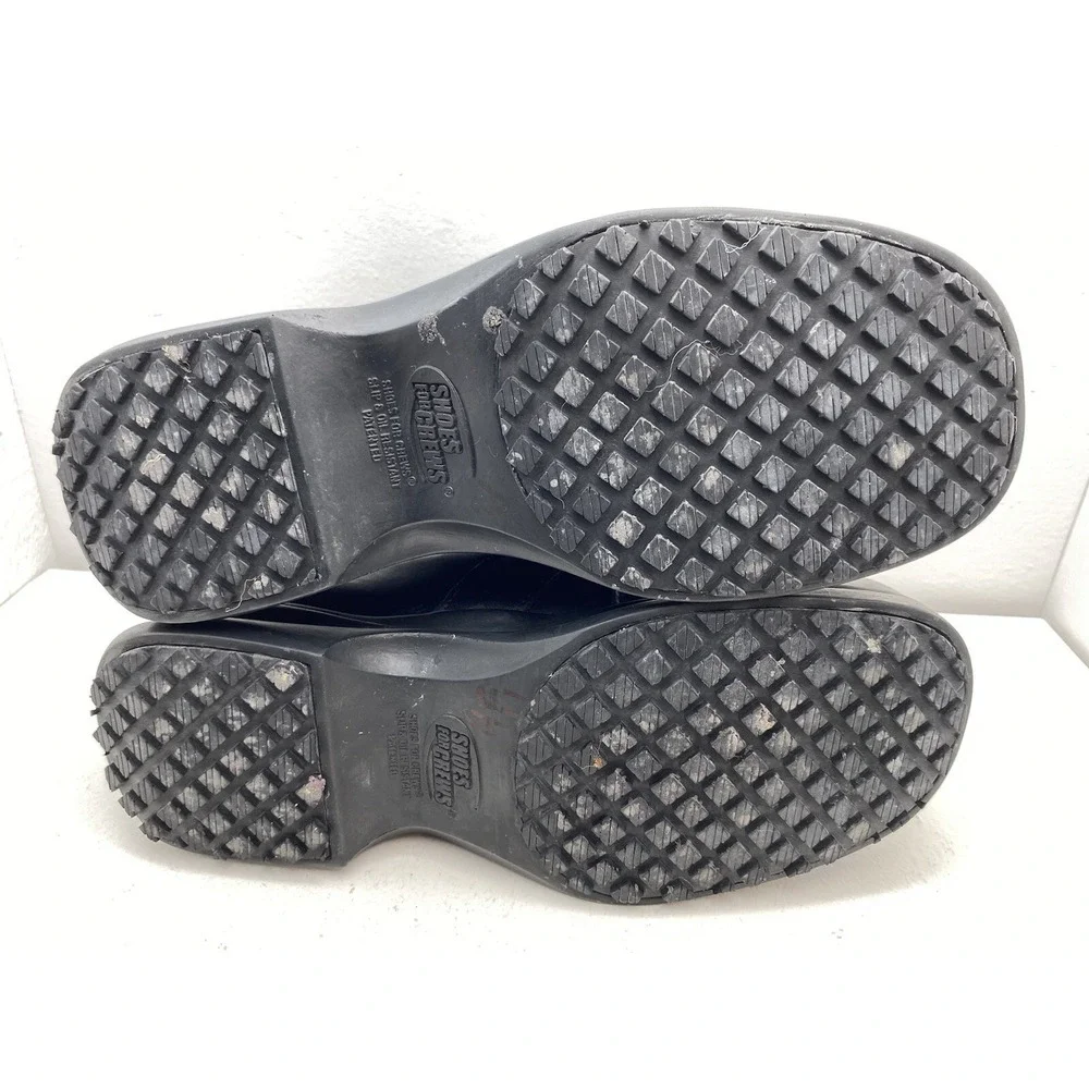 Red Wing Shoes 2413-05 Black Leather Steel Toe Slip On Work Shoes Mens 6.5 / W 8